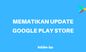 mematikan download otomatis google play store