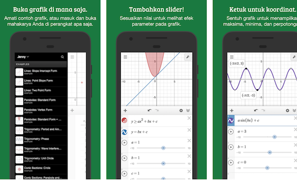 Desmos Calculator - Aplikasi Kalkulator untuk mahasiswa