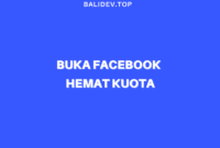 cara agar facebook tidak boros kuota cara agar facebook tidak boros kuota