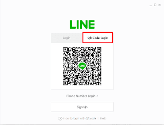 QR Code Line PC