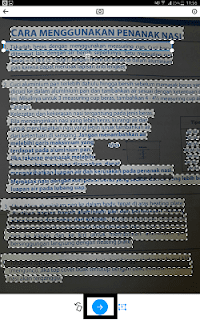 hasil scan font dengan WhatTheFont