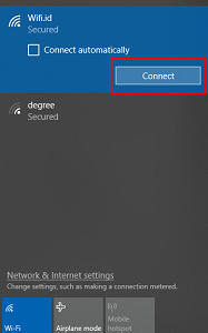 cara connect wifi di laptop