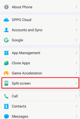 menu split screen oppo f7 pada aplikasi pengaturan menu split screen oppo f7 pada aplikasi pengaturan