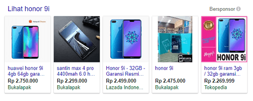 harga honor 9i harga honor 9i