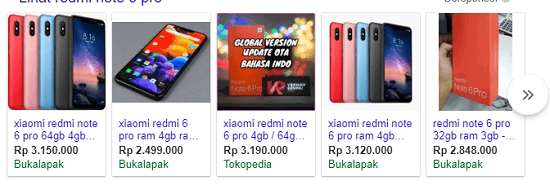 harga xiaomi redmi note 6 pro