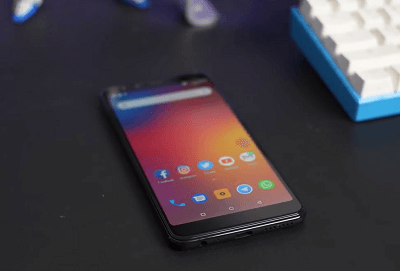 tampilan layar lenovo k9