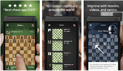 aplikasi untuk bermain dan belajar catur di android