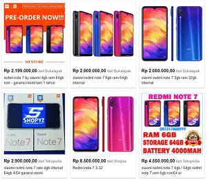 harga xiaomi redmi note 7 harga xiaomi redmi note 7