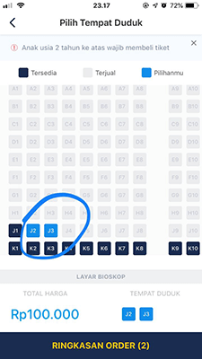 pilih tempat duduk yang nyaman di bioskop pilih tempat duduk yang nyaman di bioskop