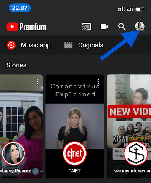 user icon pengguna youtube