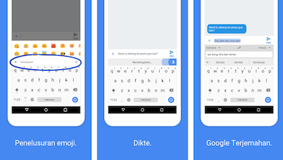 Aplikasi Keyboard Terbaik Android - Google Keyboard