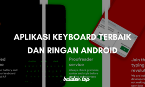 Aplikasi keyboard ringan dan bergambar untuk android