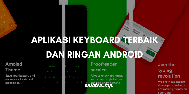 Aplikasi keyboard ringan dan bergambar untuk android