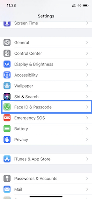 pengaturan face id iPhone pengaturan face id iPhone
