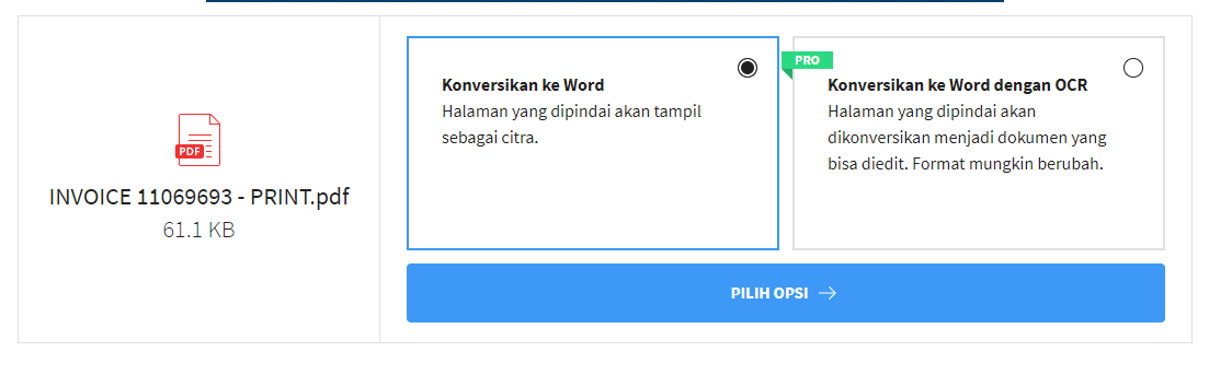 mengubah pdf ke word dengan smallpdf