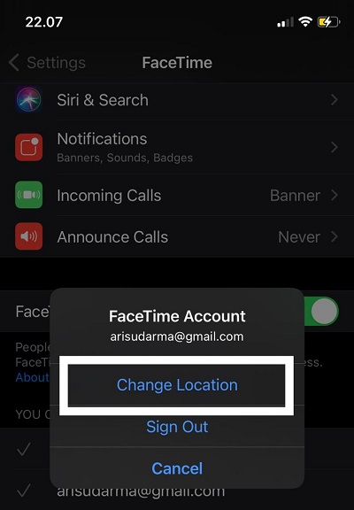 facetime tidak berfungsi pada iPhone
