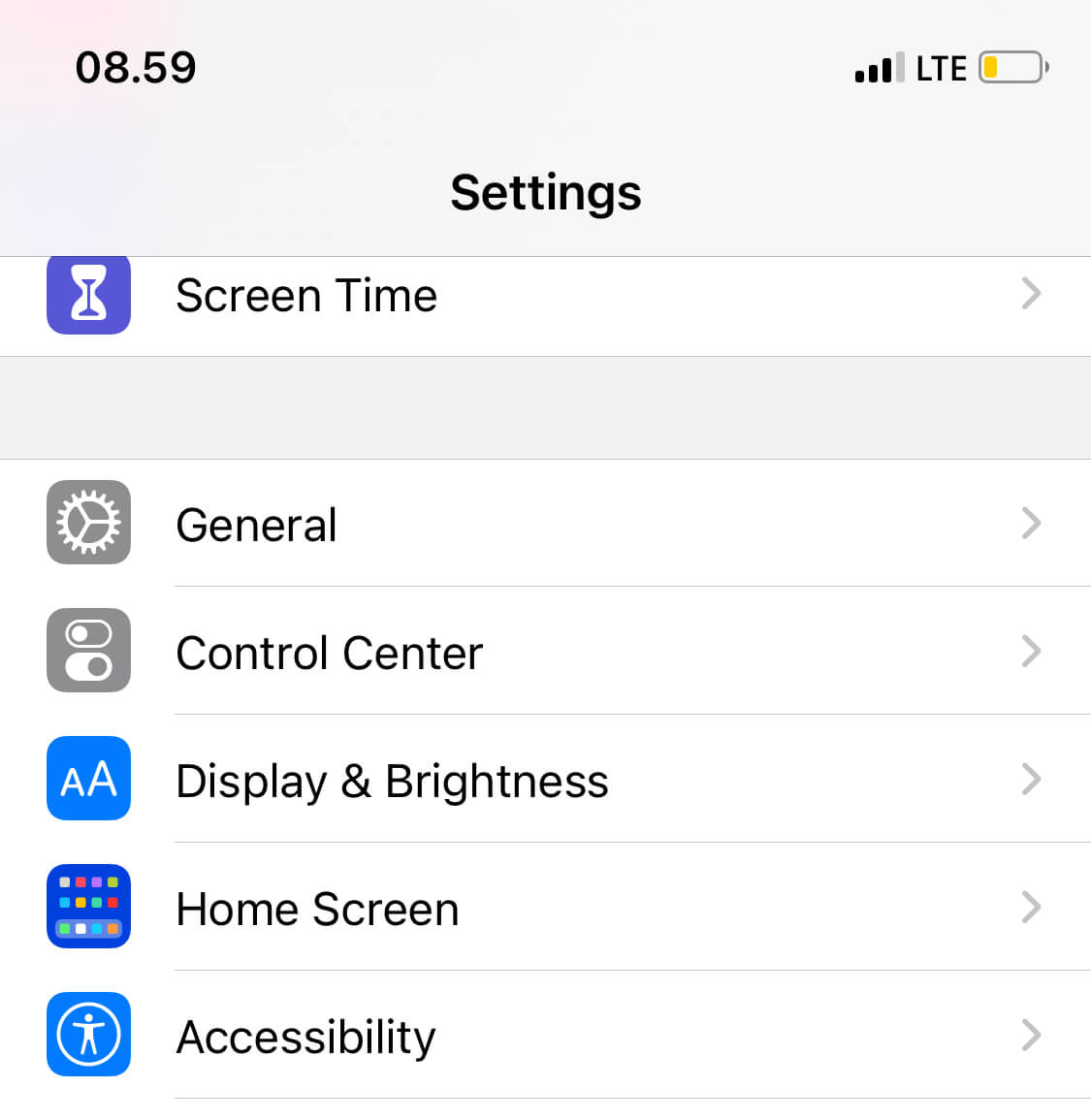 pengaturan pada iphone untuk mengatasi no service