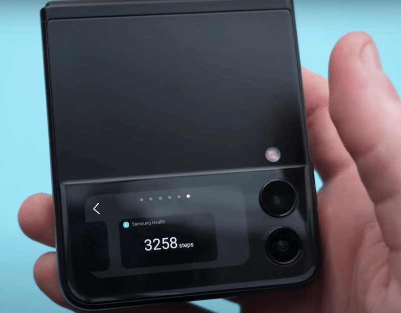 Mengatur Widget Layar Kecil Z Flip 3