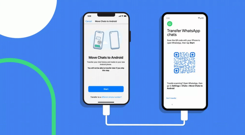 memindahkan data whatsapp iPhone ke Android