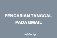 pencarian tanggal gmail