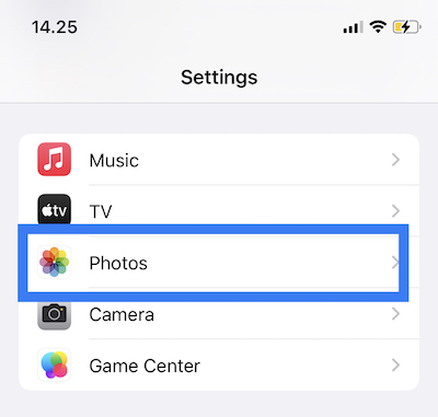 pengaturan di iPhone