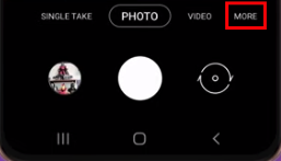 Menu director view untuk perekaman ganda (dual recording)