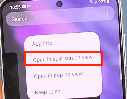 Recent app samsung galaxy s21 agar bisa split screen