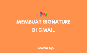 cara membuat signature di gmail