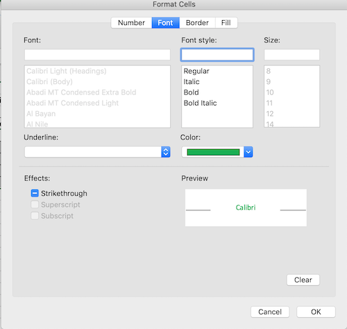 format warna text dengan rumus di excel