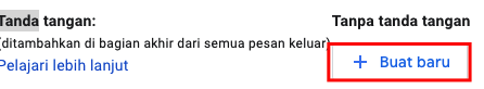 membuat tanda tangan gmail