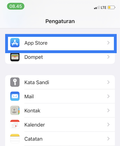 pengaturan iphone agar aplikasi tidak terhapus otomatis